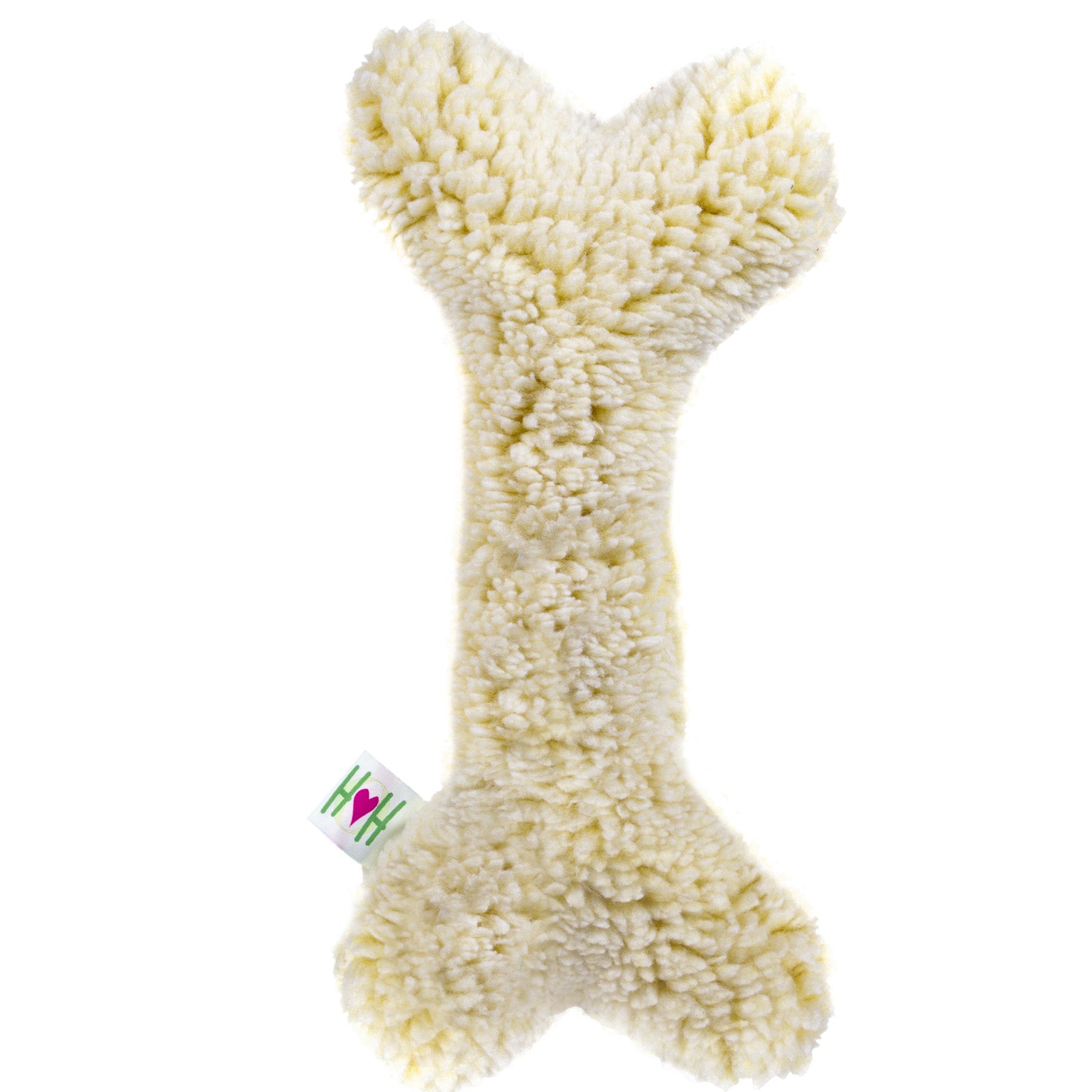 HuggleFleece® 2' Plüsch-Knochen-Hundespielzeug