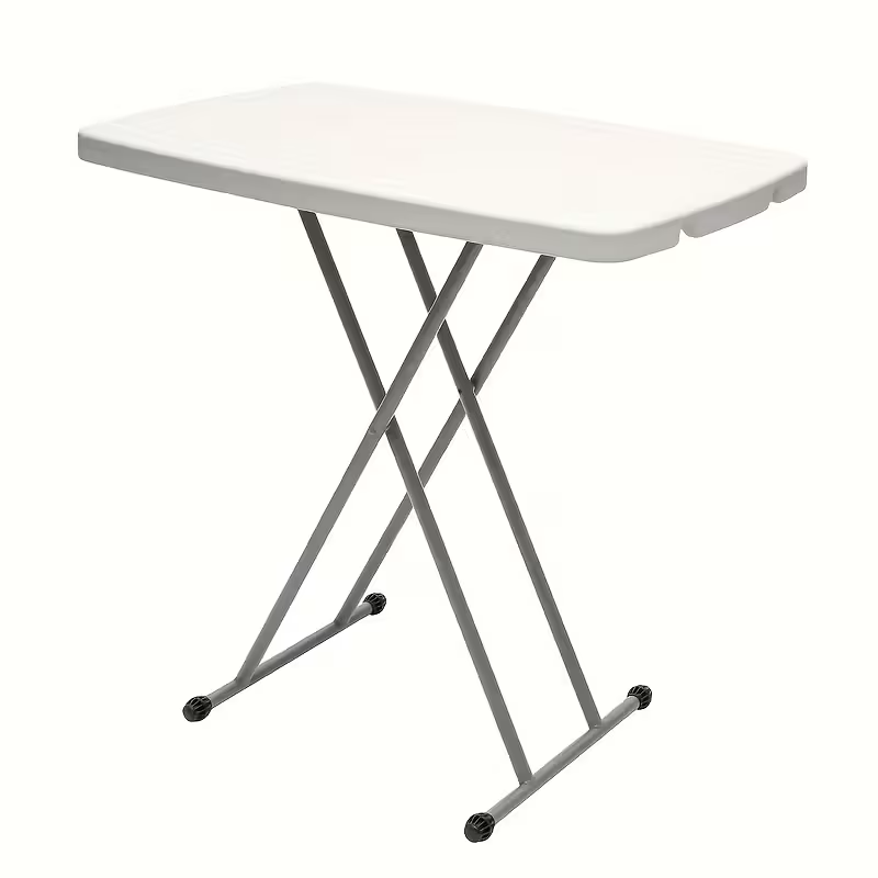 4ft/6ft Klappbarer Campingtisch aus Kunststoff – für Drinnen & Draußen