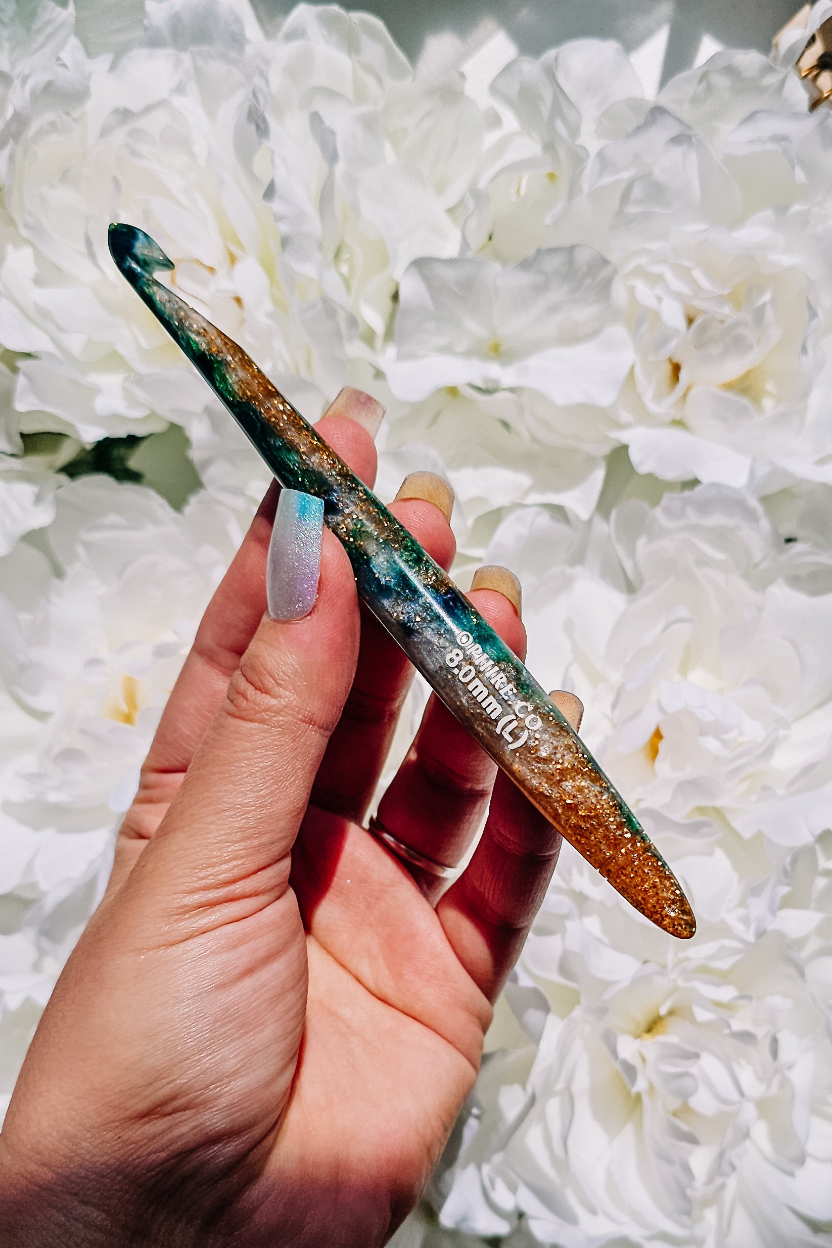 Magnolia Spring Crochet Hook