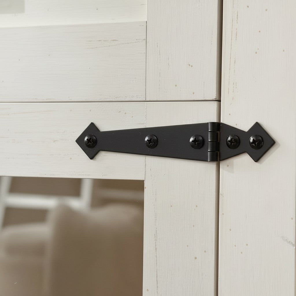 Moderner Glasschrank – 3 Stile | Verstellbare Einlegeböden | Kompakter Aufbewahrungsschrank