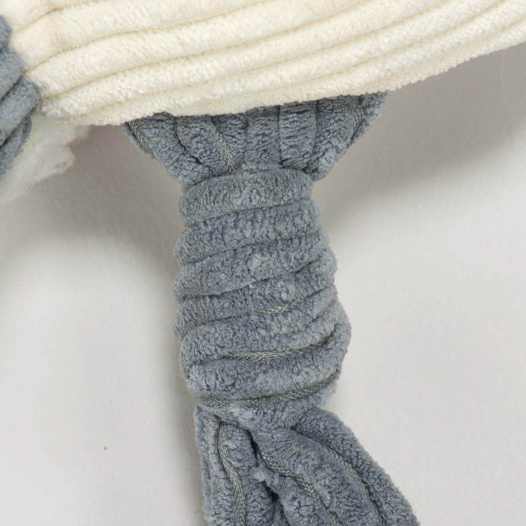 Roscoe HuggleMutt™ Knottie® Plüsch Hundespielzeug, Klein