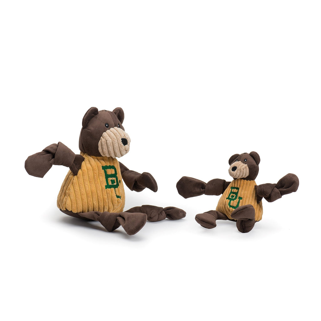 NCAA Baylor University, Bruiser the Bear Knottie® Plüsch-Hundespielzeug