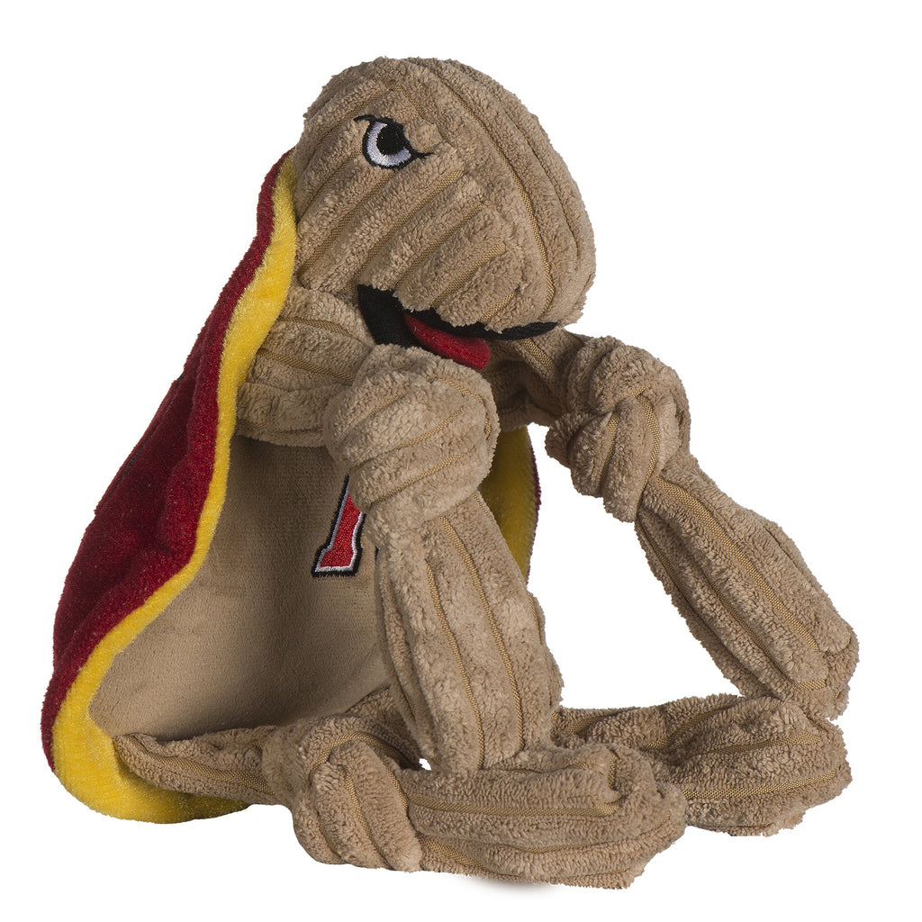 NCAA University of Maryland - Testudo the Terrapin Knottie® Plüsch-Hundespielzeug