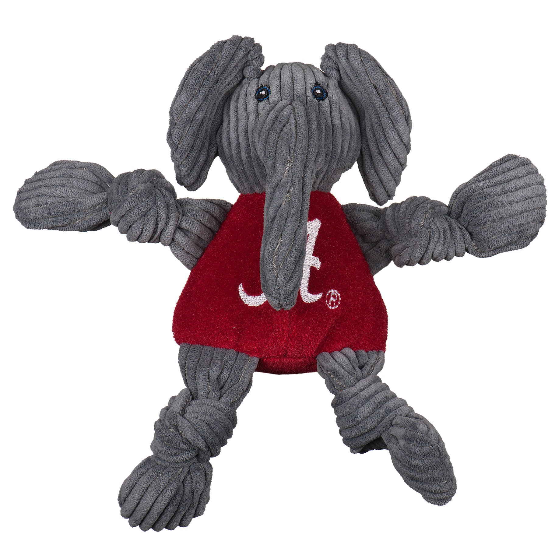 NCAA University of Alabama, Big Al Maskottchen Knottie® Plüsch Hundespielzeug