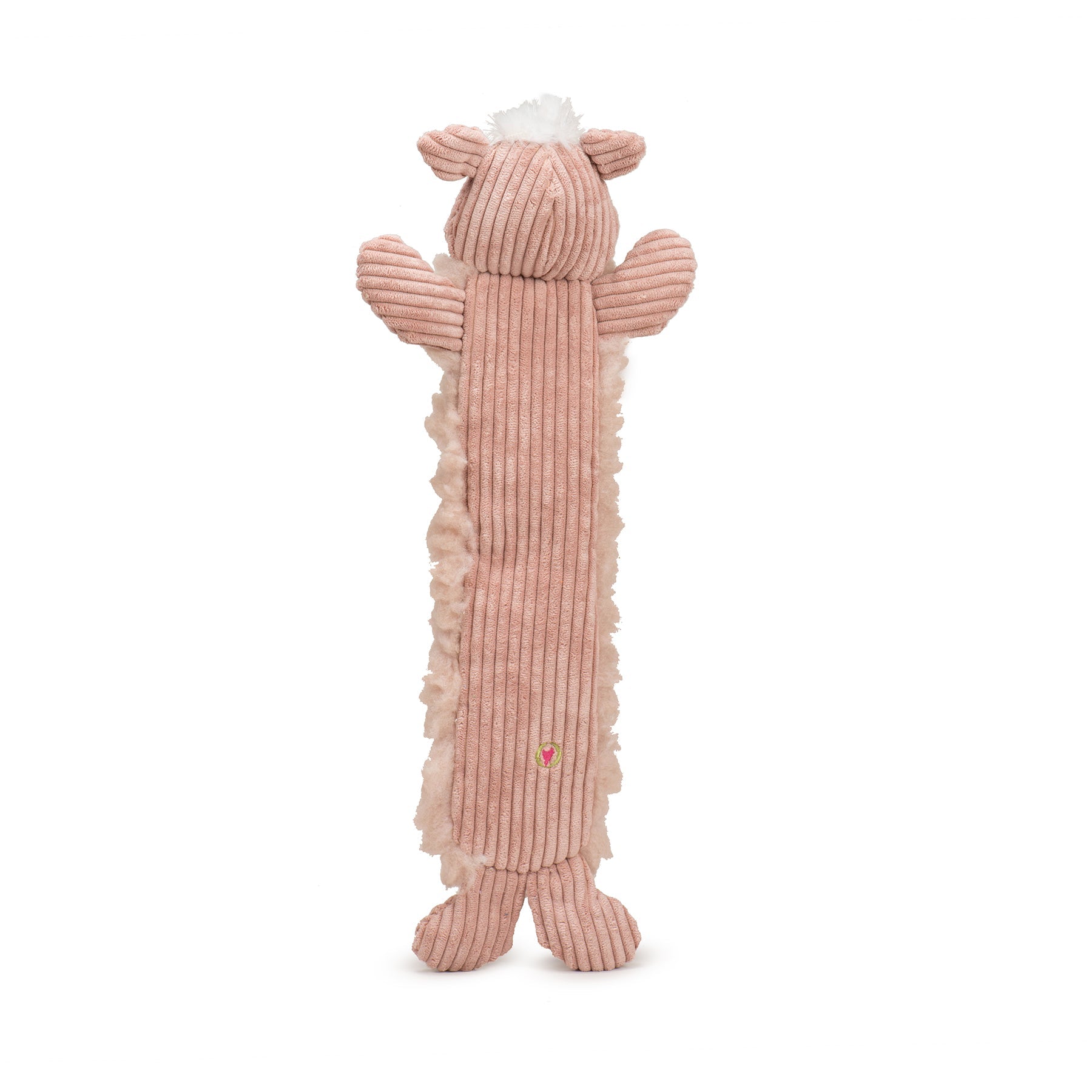 Penelope Pig Fluffer Lang & Hübsch™ Robustes Plüschspielzeug für Hunde