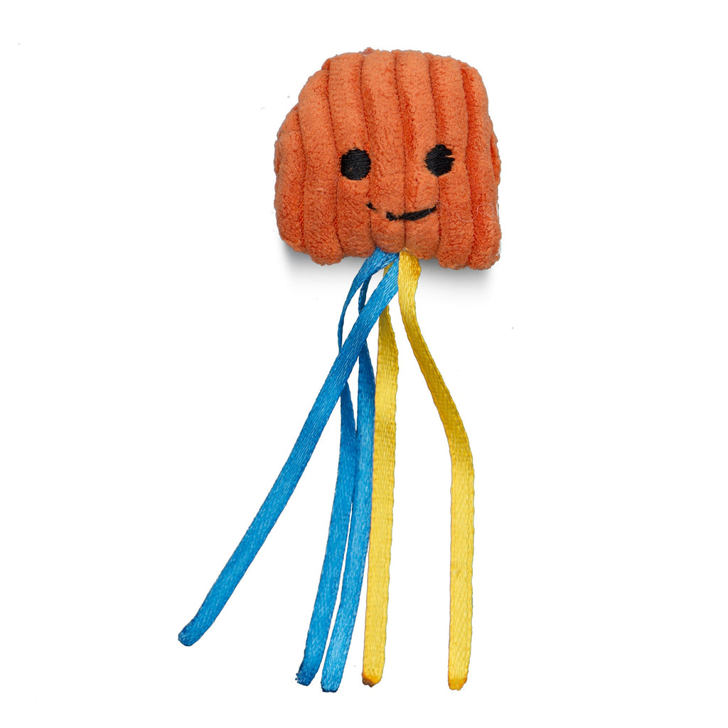 HuggleKats® Jellie Fish Katzenspielzeug, 3er-Pack