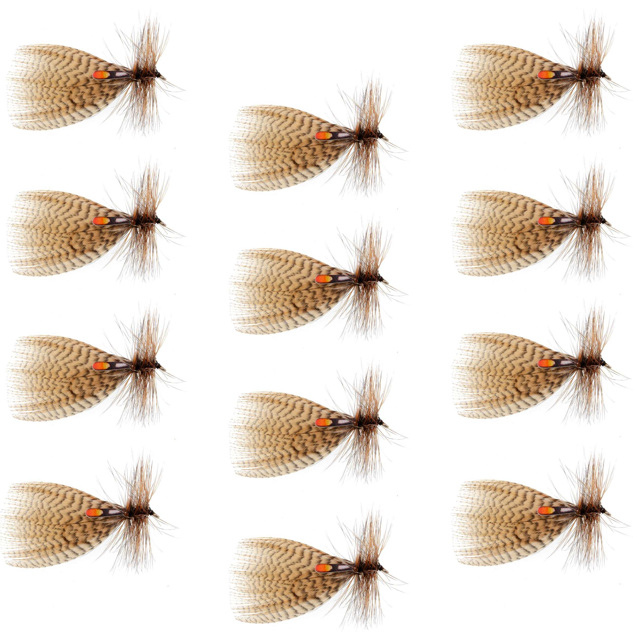 Hornberg Special Streamer or Dry Fly - 12 Flies - Hook Size 10