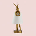 Moderne Hasen-Tischlampe mit einstellbarem Licht