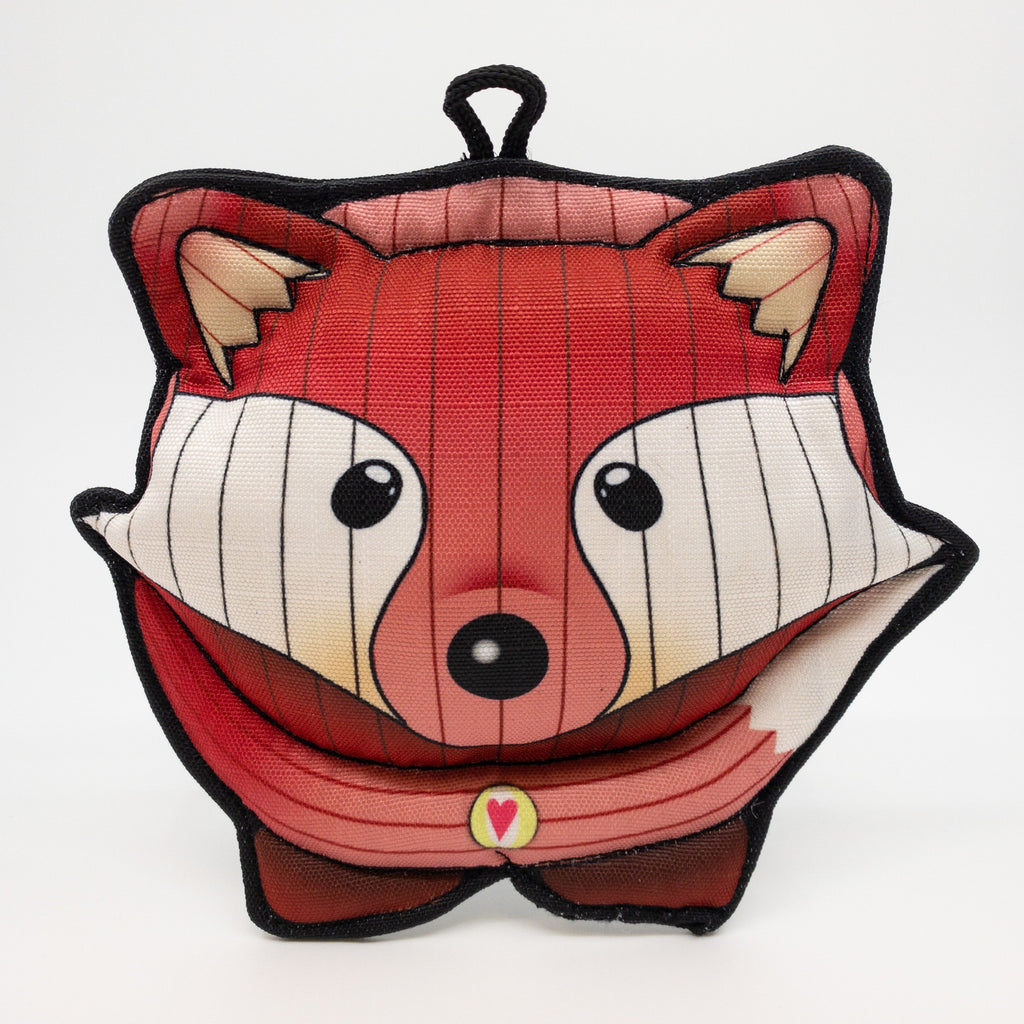 HuggleTuff™ Puffies Woodland Friends Plüsch-Hundespielzeug, 3er-Pack