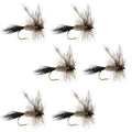 Adams Irresistible Classic Trockenfliege - 6 Fliegen Hakengröße 10