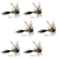 Adams Irresistible Classic Trockenfliege – 6 Fliegen Hakengröße 14