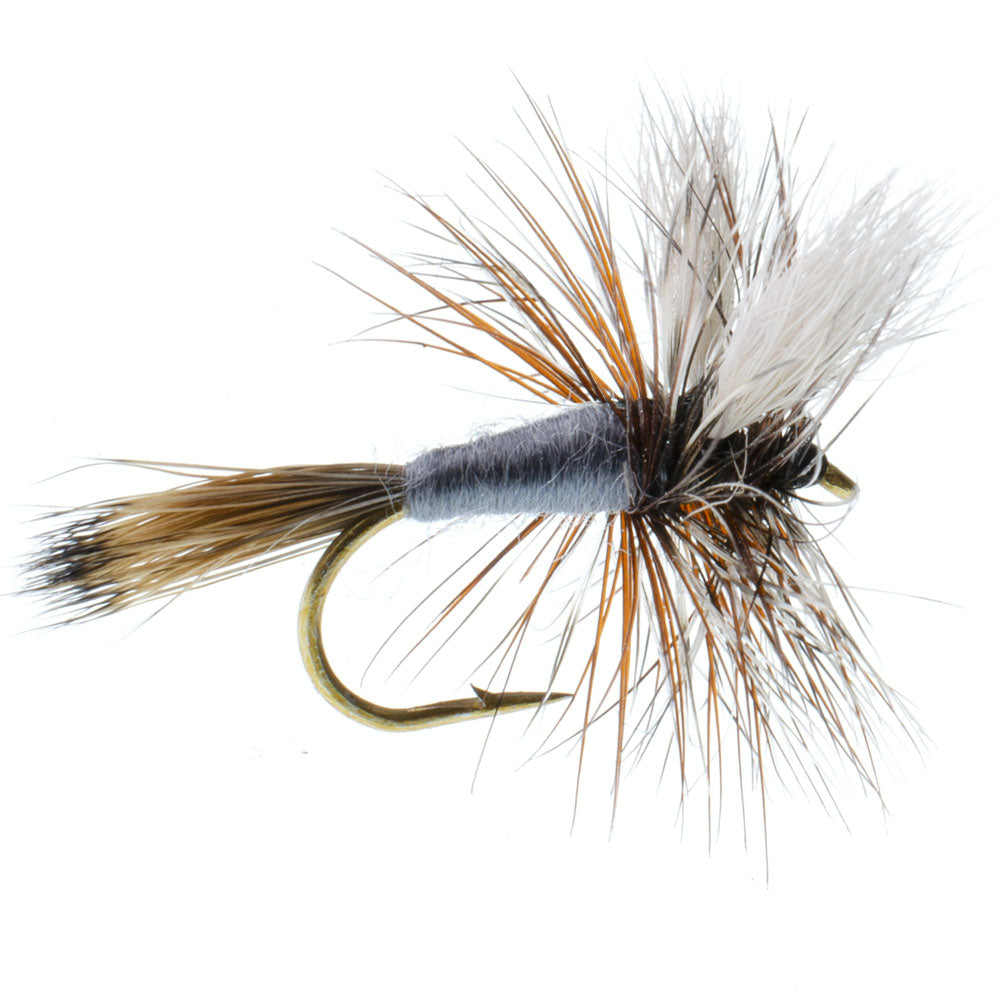 3er-Pack Adams Wulff Classic Trockenfliege – Hakengröße 10