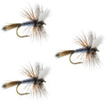 3er-Pack Adams Wulff Classic Trockenfliege – Hakengröße 14