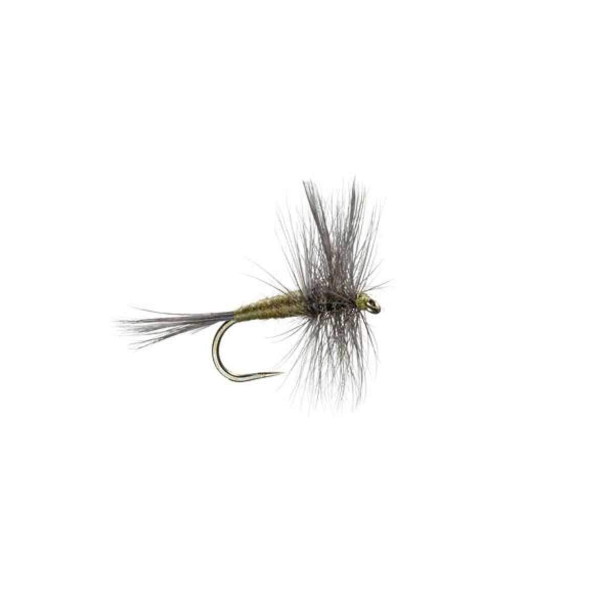 Barbless Blue Winged Olive BWO Trout Dry Fly Fishing Flies - Flies Size 16