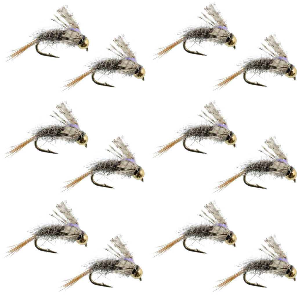 Barrs Baetis Emerger BWO Nassfliegen – 1 Dutzend Fliegen Hakengröße 18