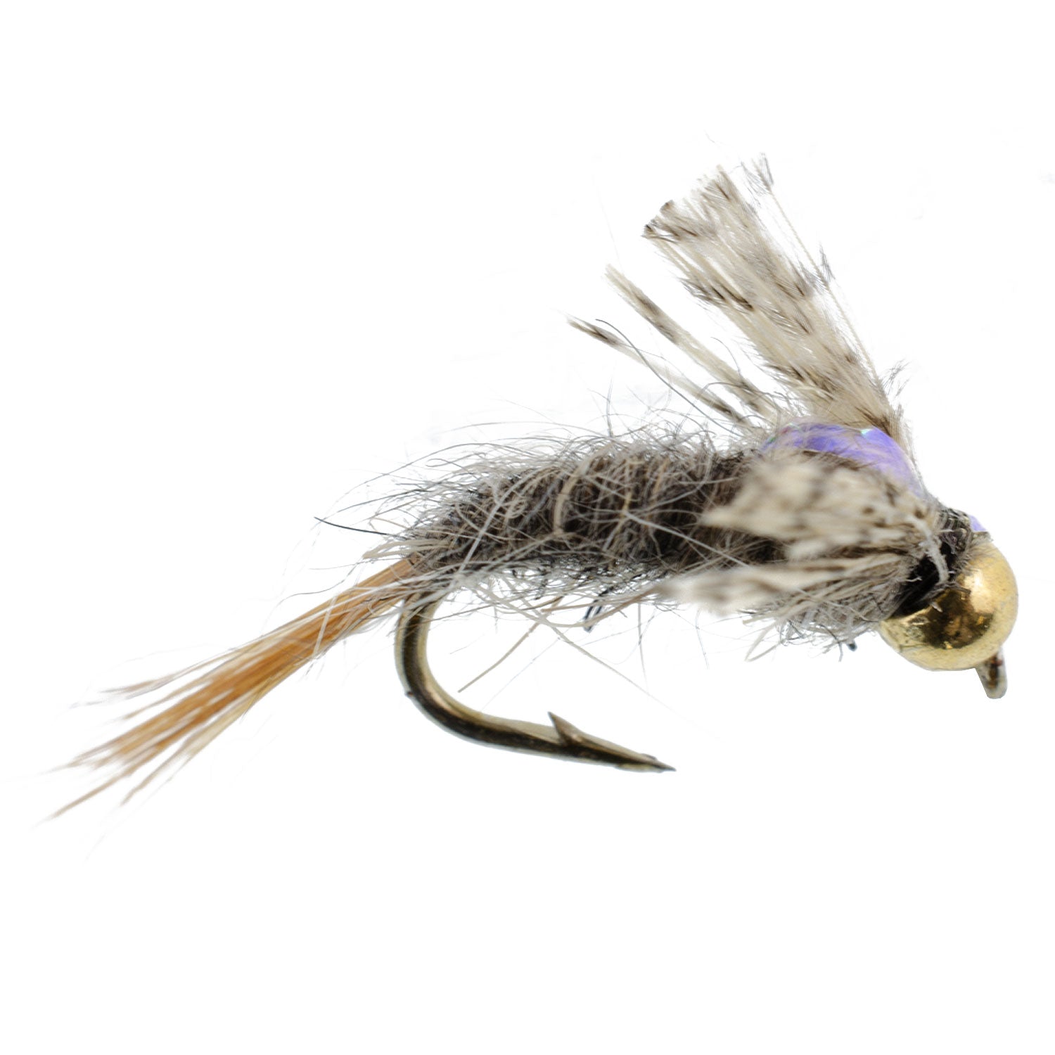 3er-Pack Barrs Baetis Emerger BWO Nassfliegen - Hakengröße 18