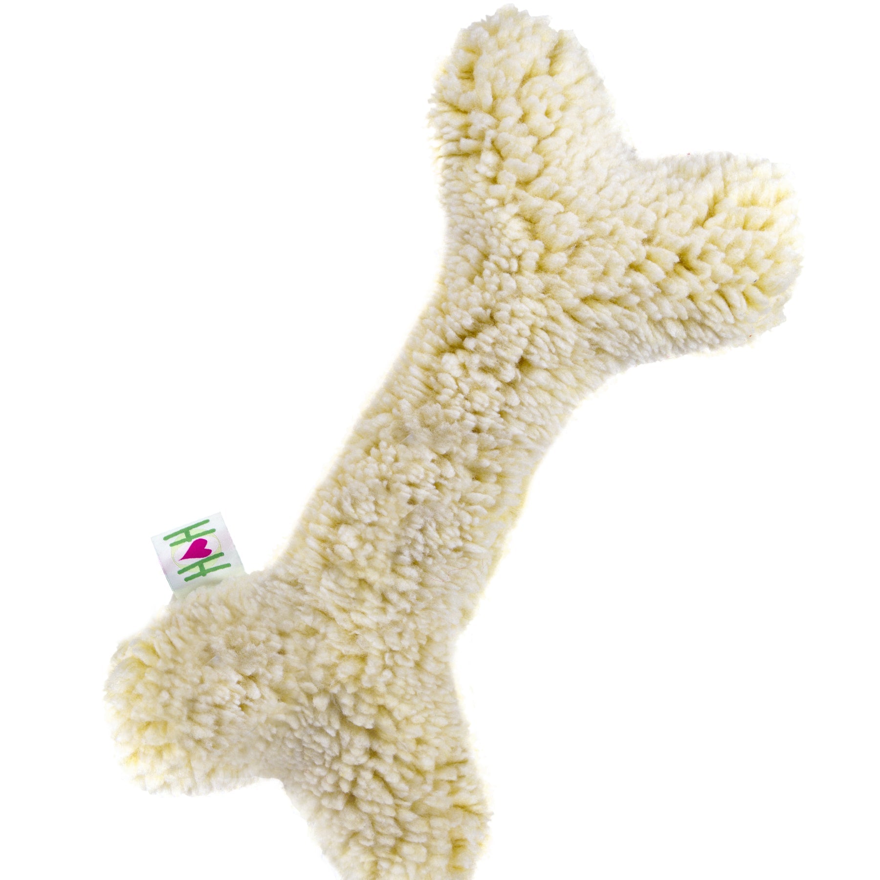 HuggleFleece® 2' Plüsch-Knochen-Hundespielzeug