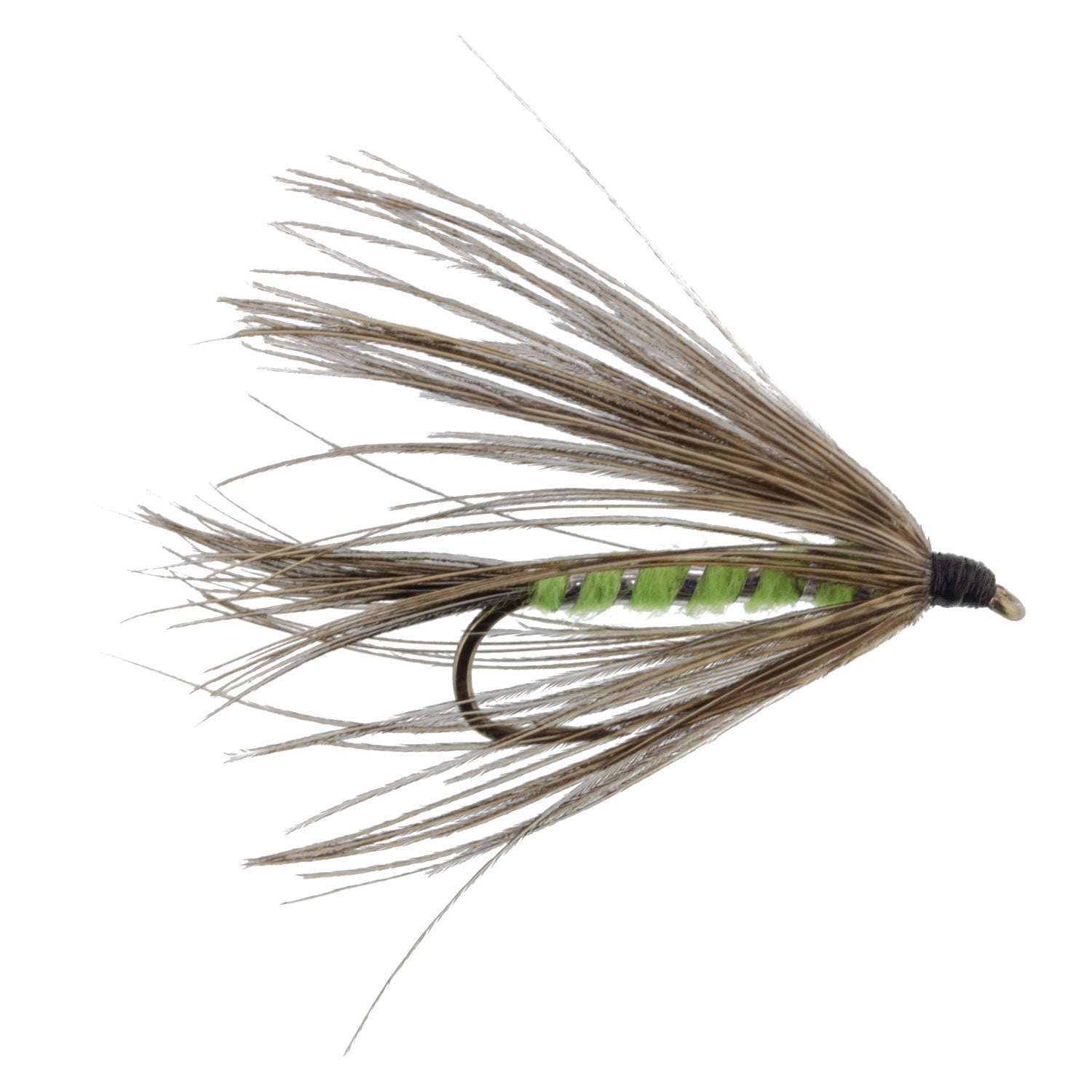 3er-Pack Carey Special Soft Hackle Grouse und Bright Green Nassfliege – Hakengröße 10