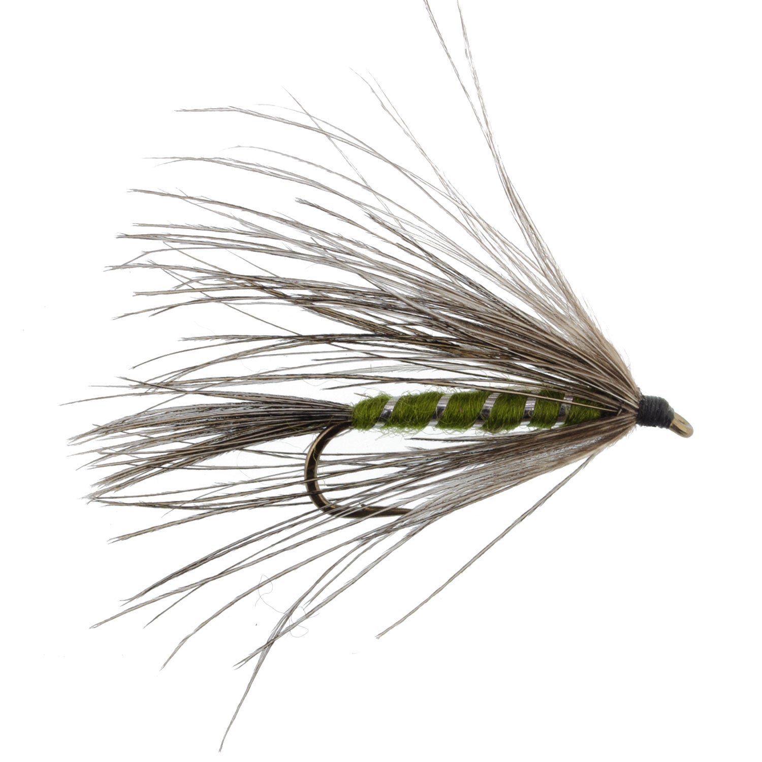 3er-Pack Carey Special Soft Hackle Grouse und Olive Wet Fly – Hakengröße 10