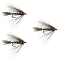 3er-Pack Carey Special Soft Hackle Grouse und Peacock Wet Fly – Hakengröße 10