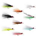 Clousers Minnow Saltwater Streamers Assortment - 9 Flies Size 1/0