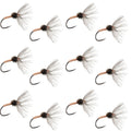 Kupfer Sakasa Kebari – 12 Tenkara-Fliegen – Größe 12