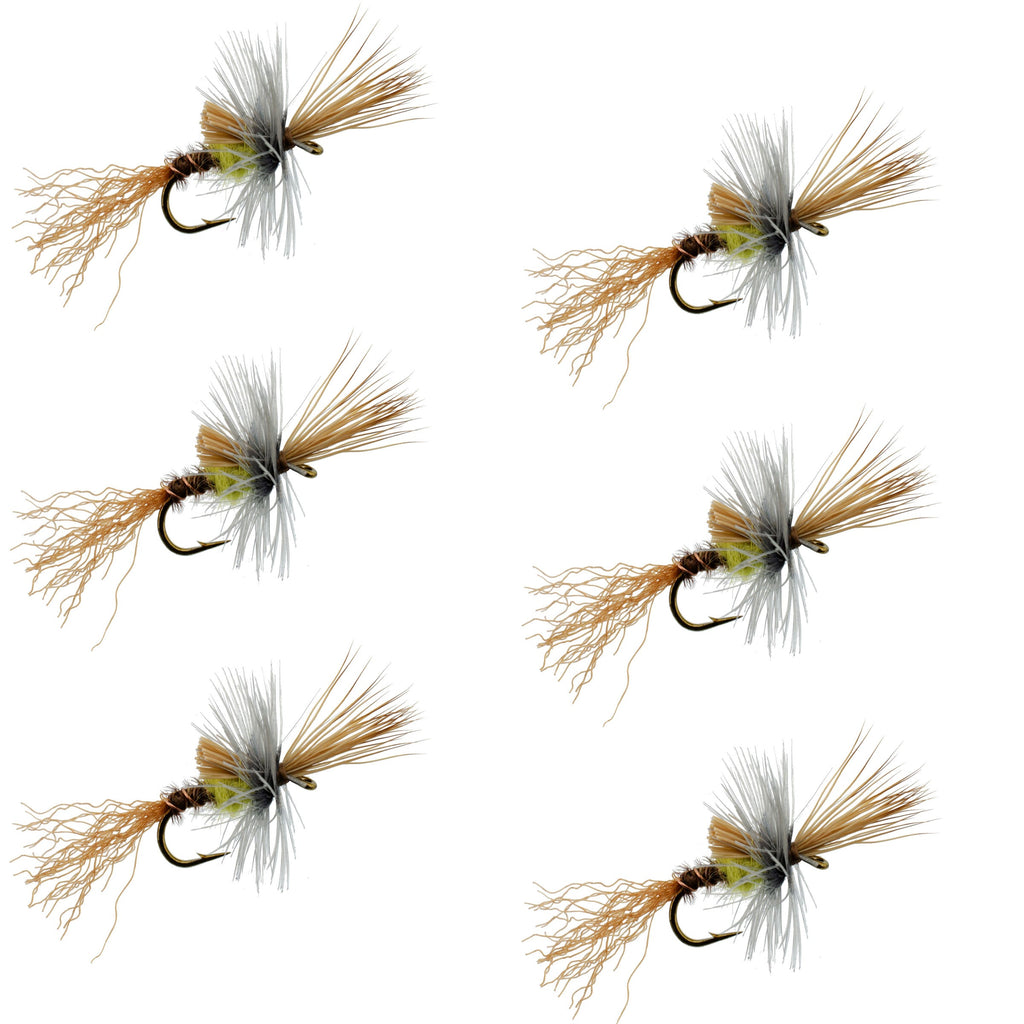 Pale Morning Dun PMD Cripple Mayfly 6 Fliegen Hakengröße 18