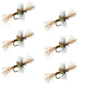 Pale Morning Dun PMD Cripple Mayfly 6 Fliegen Hakengröße 16