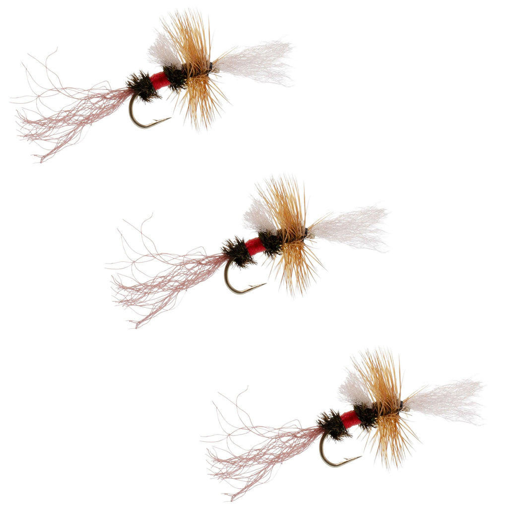 3er-Pack Royal Wulff Cripple Mayfly – Caddis Emerger Hakengröße 20