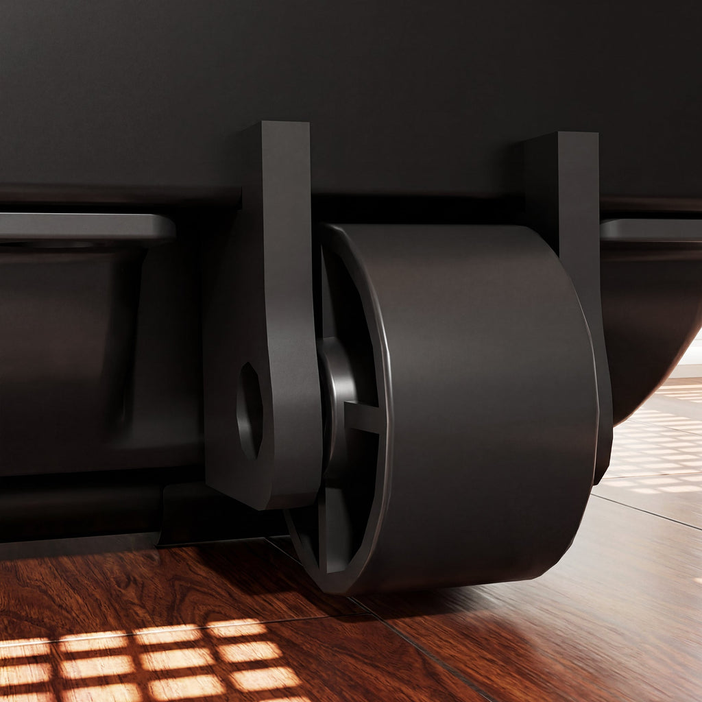DeerRun Völlig Neues 2026 A1 Pro Move+ Intelligentes klappbares Laufband mit 6 % Steigung & NFC | 159 kg, 16 km/h, Schwarz
