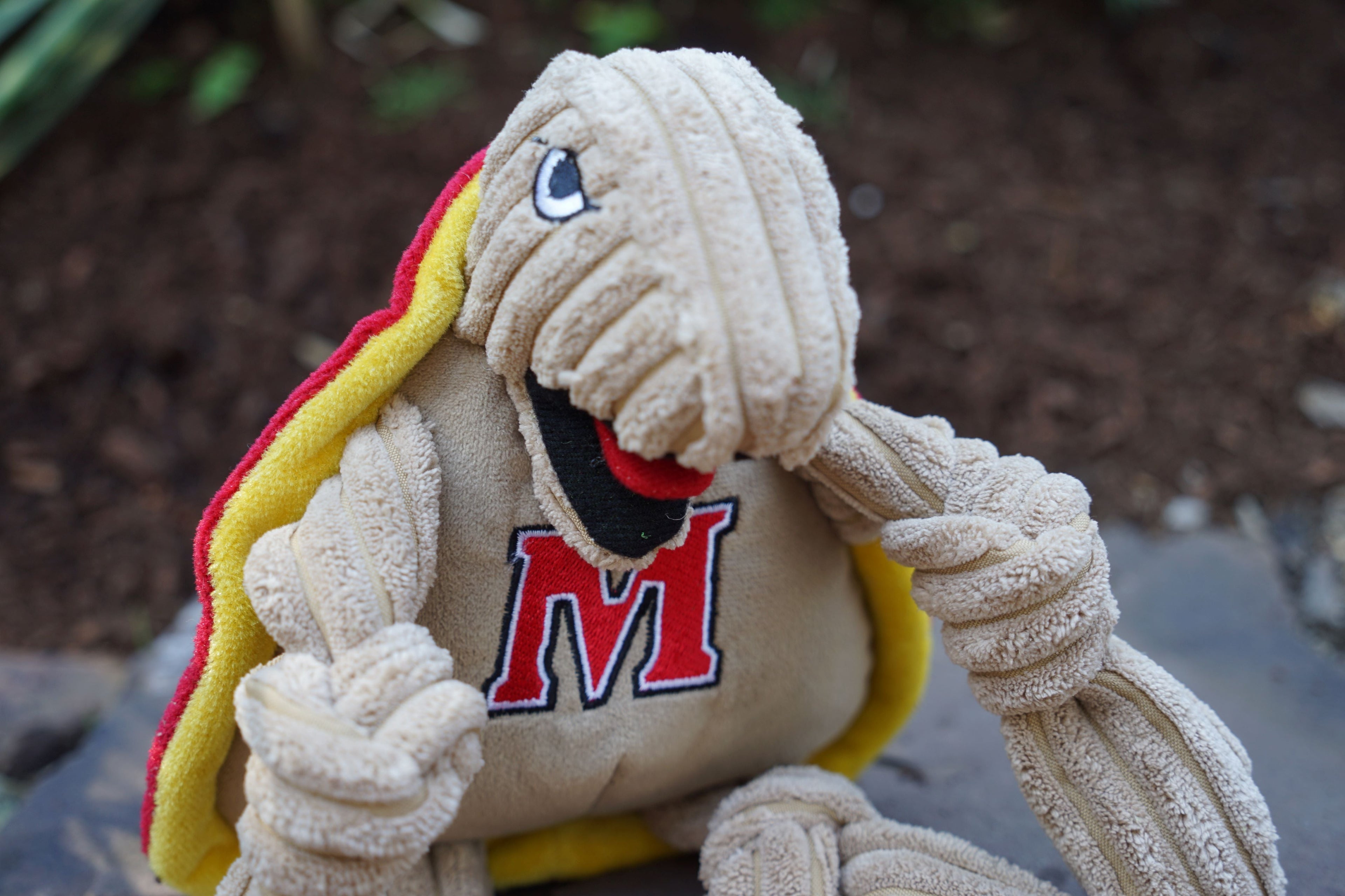 NCAA University of Maryland - Testudo the Terrapin Knottie® Plüsch-Hundespielzeug