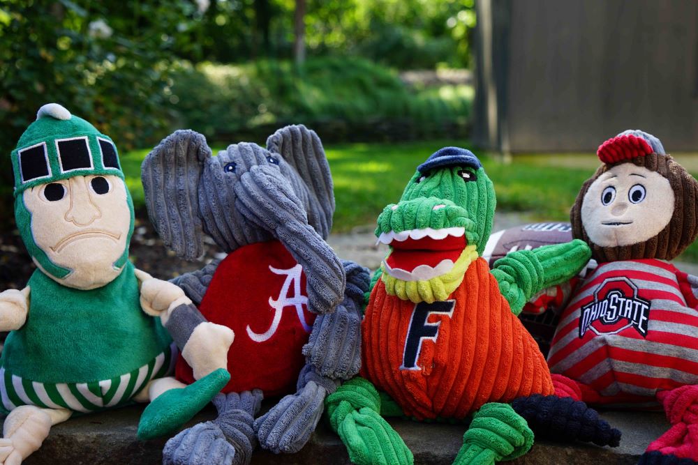 NCAA University of Alabama, Big Al Maskottchen Knottie® Plüsch Hundespielzeug