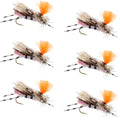 Feth Hopper Pink - Schaumstoffheuschrecken-Fliegenmuster - 6 Fliegen Hakengröße 10
