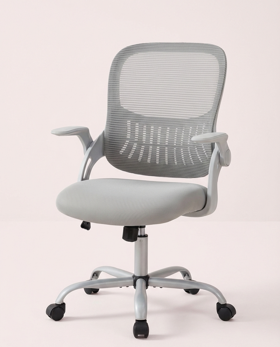 Ergonomischer Bürostuhl mit Netzrückenlehne – Mehrfarbiger Hochlehner mit Lordosenstütze