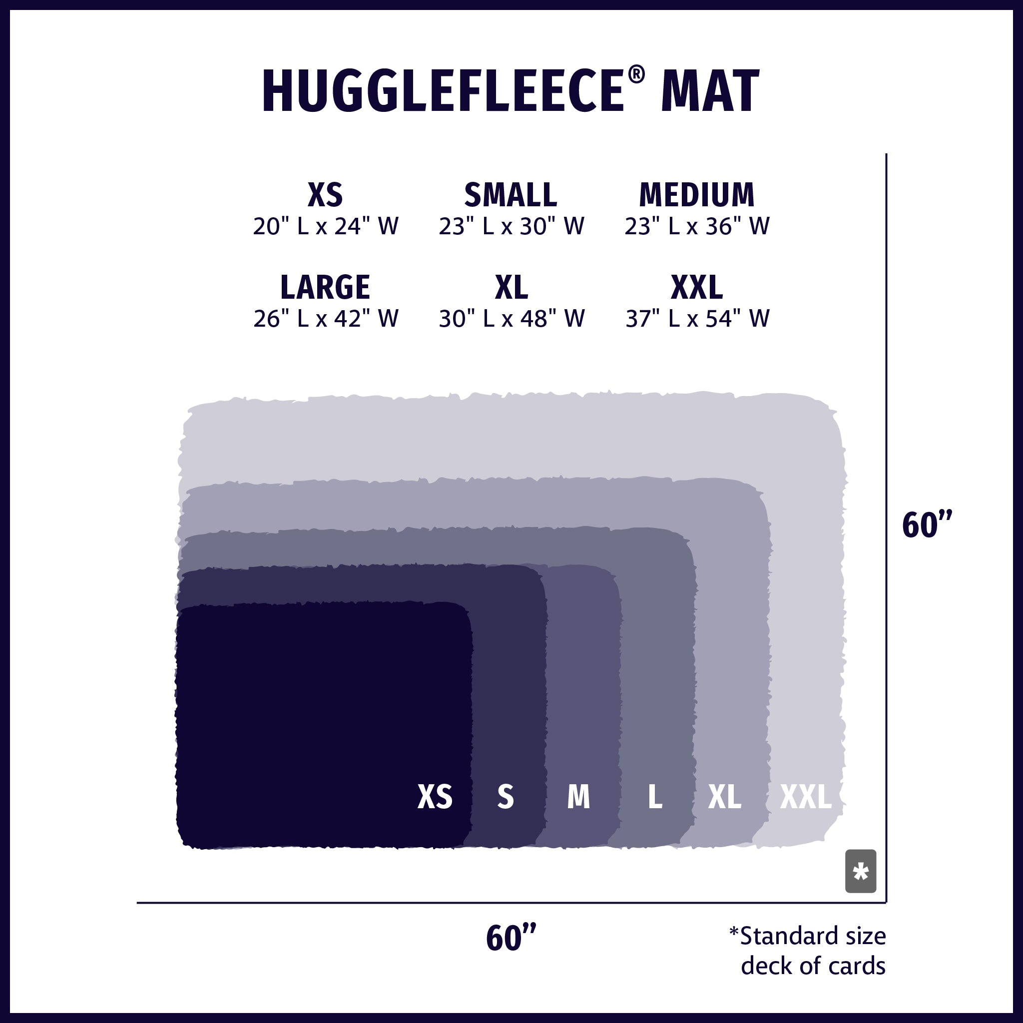 HuggleFleece® Matte Katzen- und Hundebett