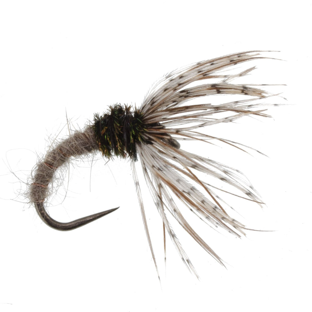 3er-Pack Hasenohr-Sakasa-Kebari – Tenkara-Fliegen – Größe 12