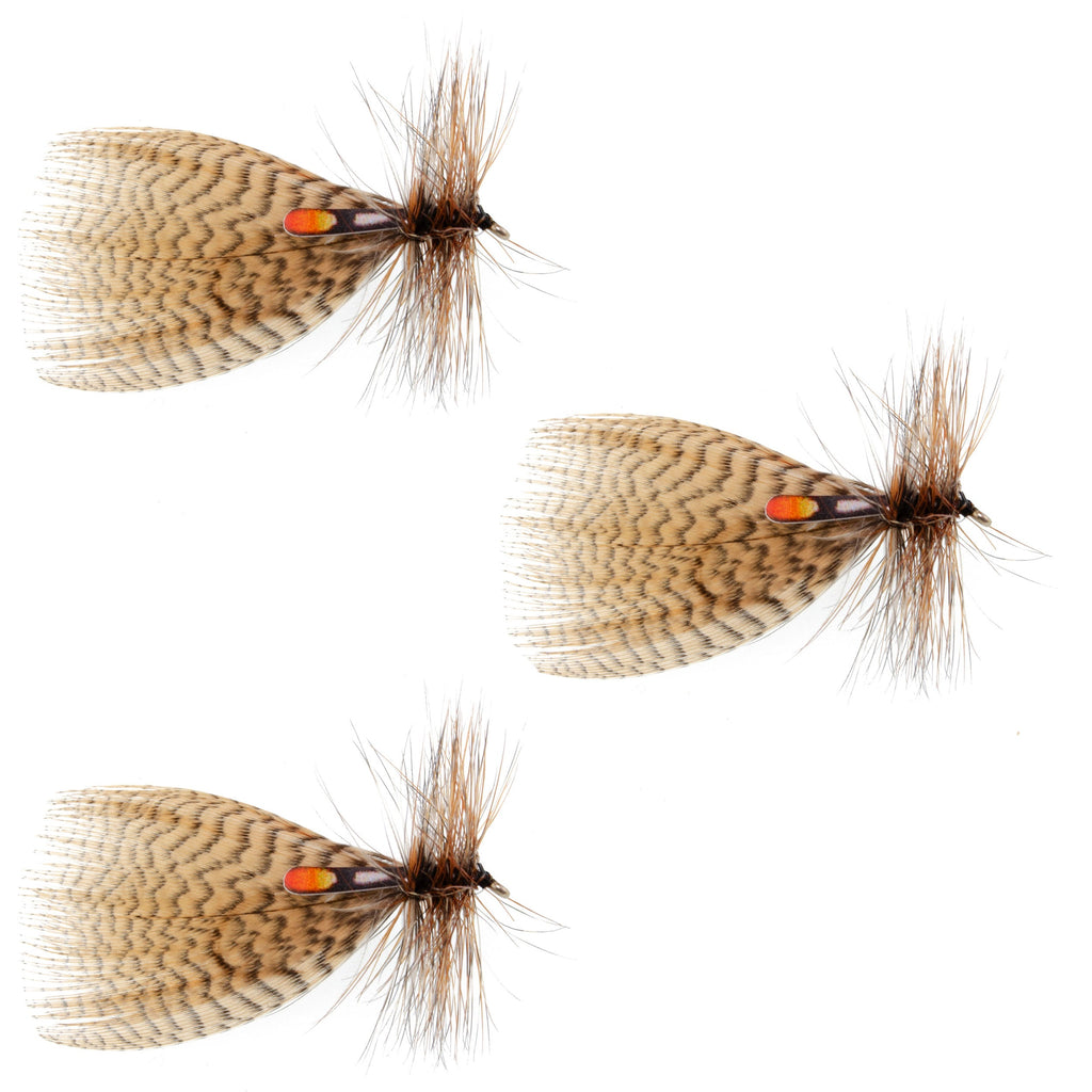 3er-Pack Hornberg Special Streamer oder Trockenfliege – Hakengröße 8
