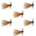 Hornberg Special Streamer or Dry Fly - 6 Flies - Hook Size 6