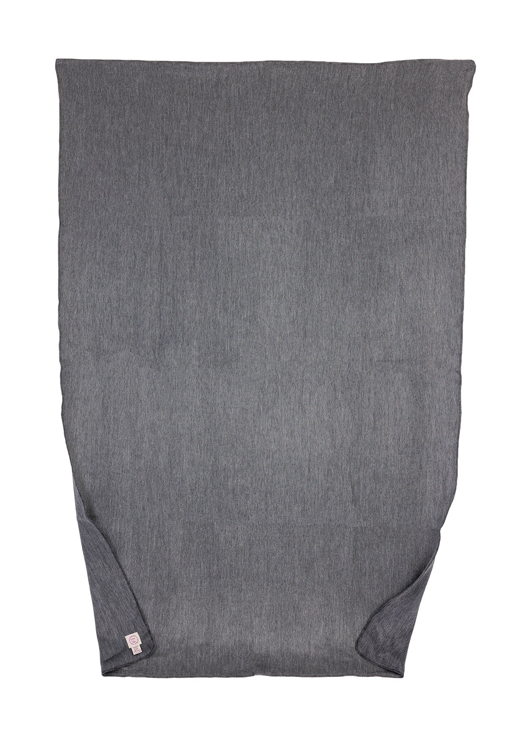 Reversible Alpaca Throw Blanket Handwoven From Ecuador - Storm Grays - Kani Collection