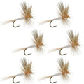 Light Cahill Classic Trout Trockenfliege zum Fliegenfischen – 6 Fliegen Größe 14