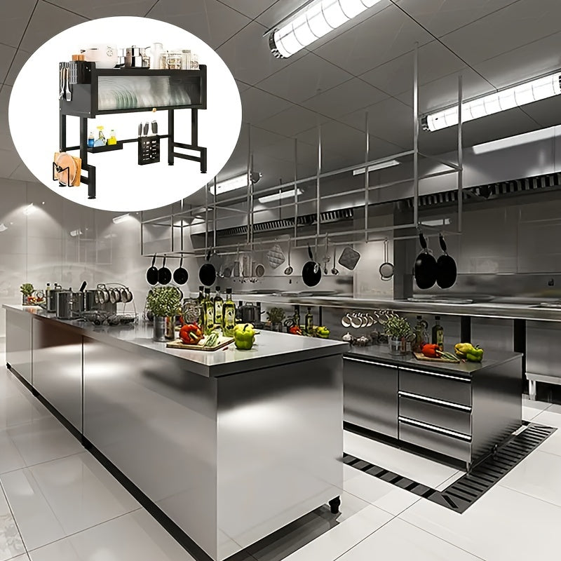 Abtropfgestell über der Spüle 1-stufiger Küchenorganizer staubdichtes Lagerregal