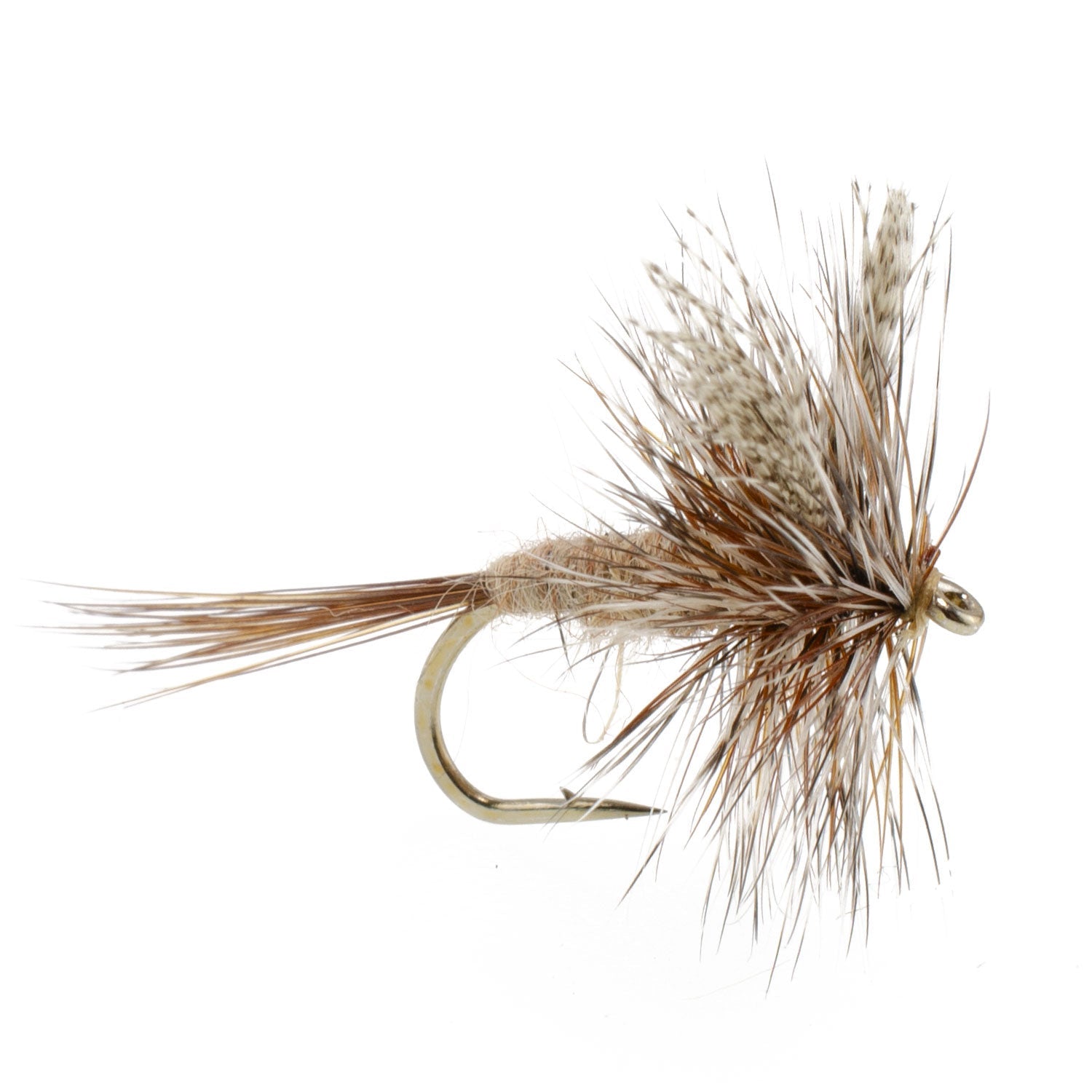 March Brown Classic Trockenfliege – 6 Fliegen Hakengröße 12