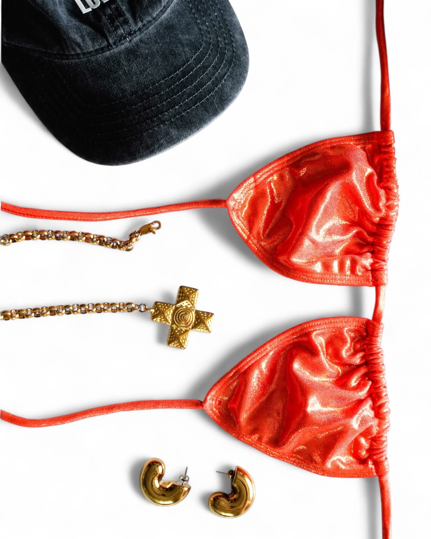 Orange Unicorn Bikini Set - Vibrant Swimwear