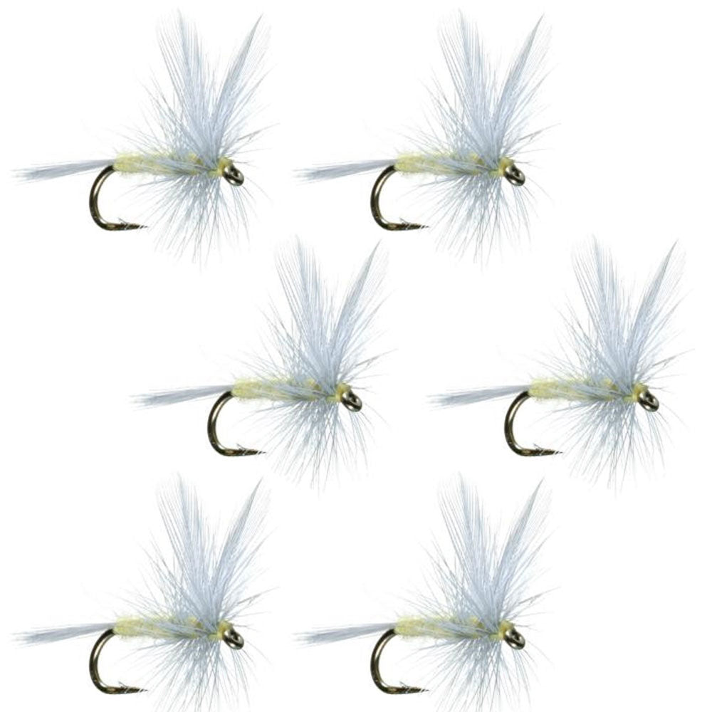 Pale Morning Dun PMD Classic Trockenfliege - 6 Fliegen Hakengröße 16