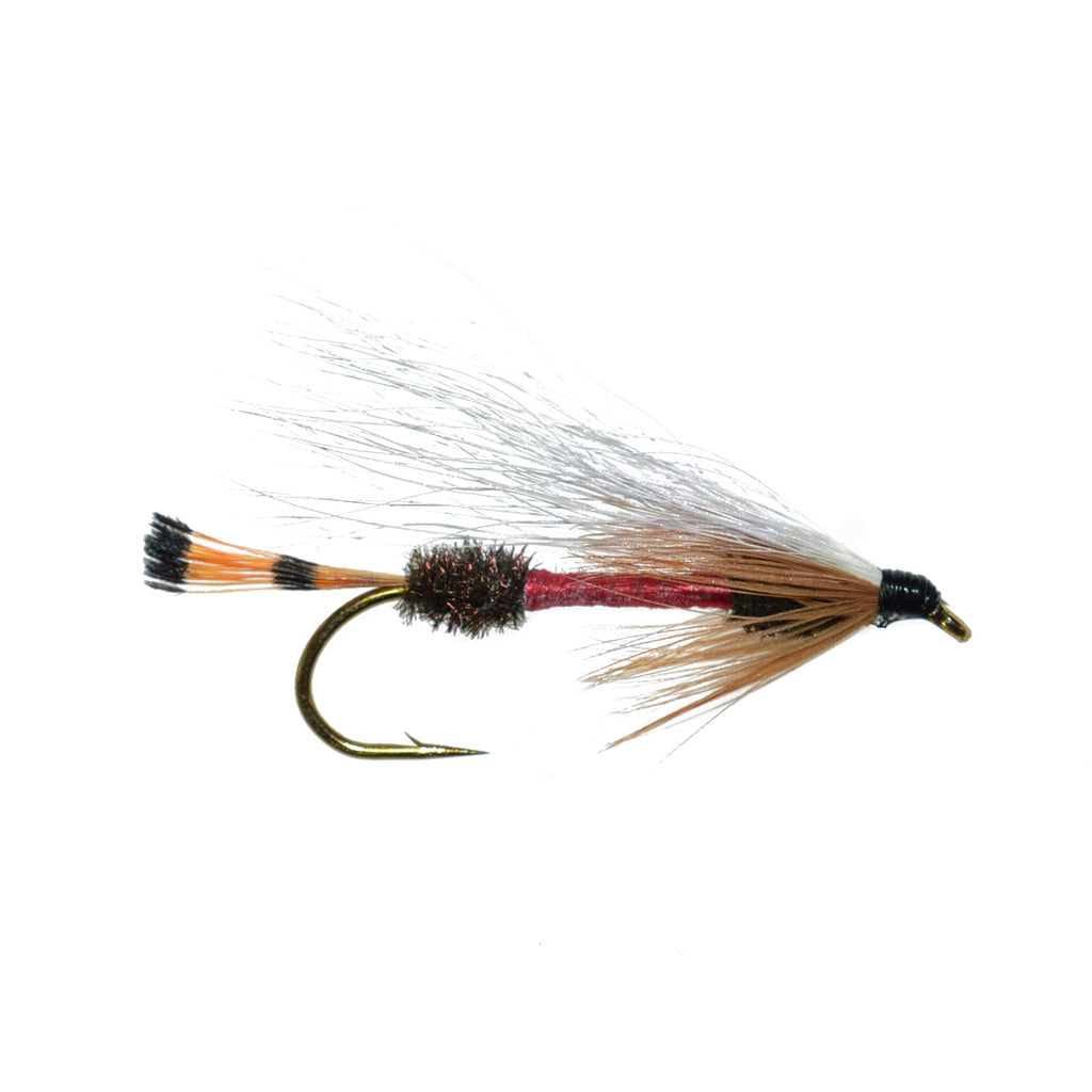 Royal Coachman Bucktail Classic Streamer-Fliegen - 4er Set - Hakengröße 4