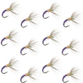Grave Digger Sakasa Kebari - 12 Tenkara-Fliegen - Größe 14