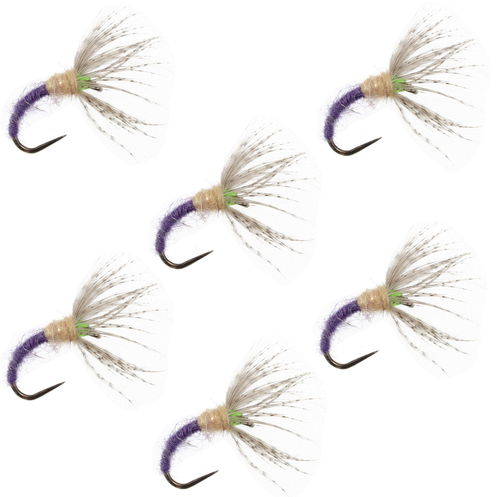 Grave Digger Sakasa Kebari – 6 Tenkara-Fliegen – Größe 12
