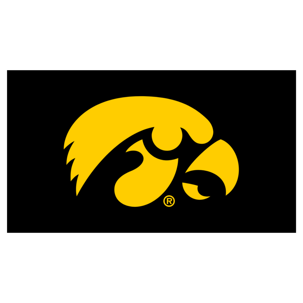 NCAA University of Iowa – Herky the Hawk Knottie® Plüsch-Hundespielzeug