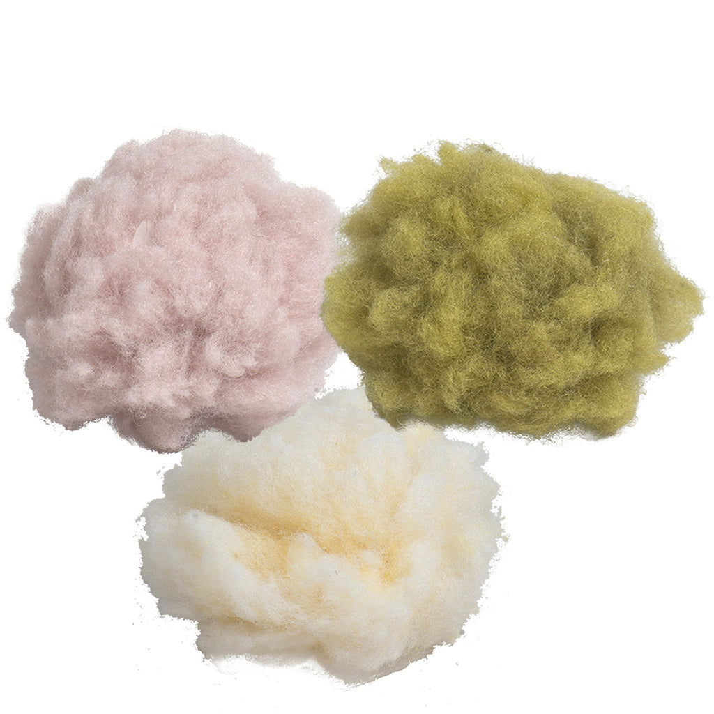 HuggleKats® FlufferFleece™ Ballies Plüsch-Katzenspielzeug, 3er-Pack