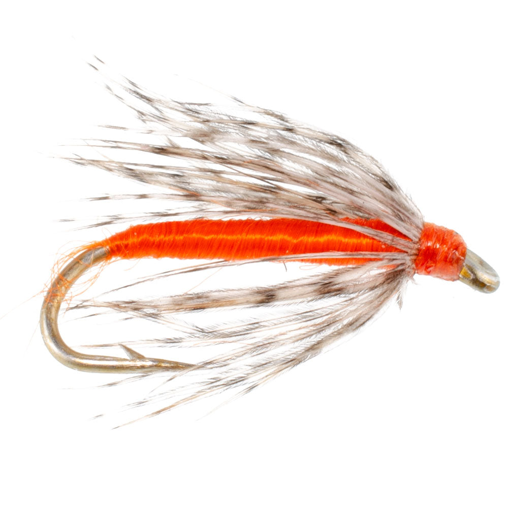 3er-Pack Soft Hackle Rebhuhn-Orange Nassfliegen – Hakengröße 12